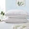 Puredown Goose Down Feather Pillows 2 Pack Gusseted For Side Back Sleepers